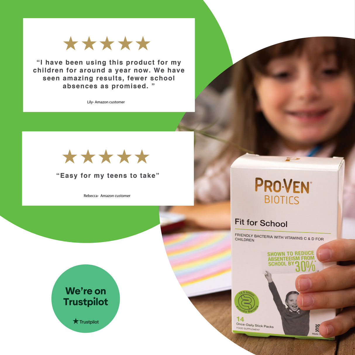 Fit for School Stick Packs