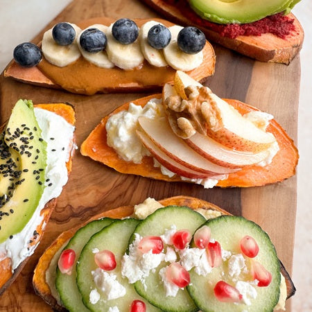 Pick ’n’ Pile Potato Toasts