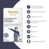 For Toddlers with Multivitamins & Prebiotics
