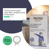For Toddlers with Multivitamins & Prebiotics