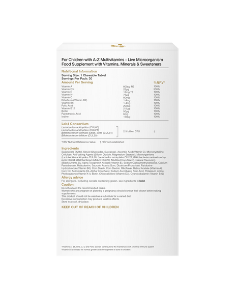 Friendly Bacteria with Multivitamins for Children
