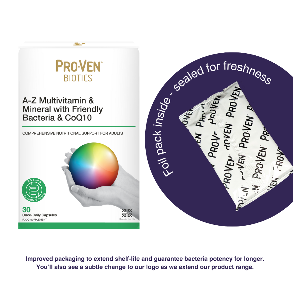 A to Z Multivitamin & Mineral with Friendly Bacteria & CoQ10