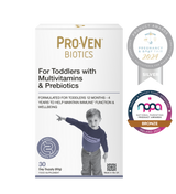 For Toddlers with Multivitamins & Prebiotics